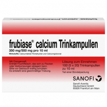 Frubiase Calcium drinkampullen  weer leverbaar